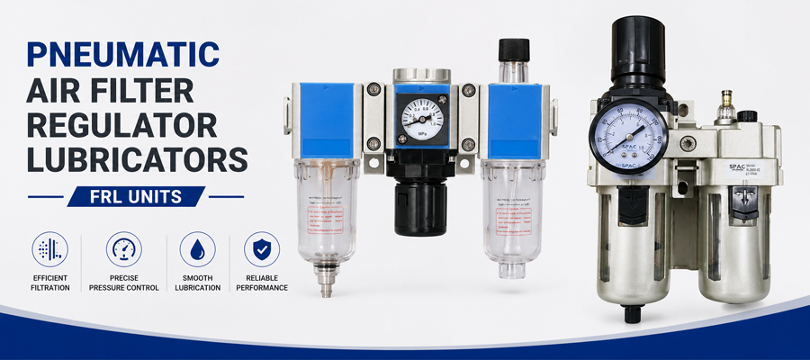 Pneumatic Air Filter Regulator Lubricators
