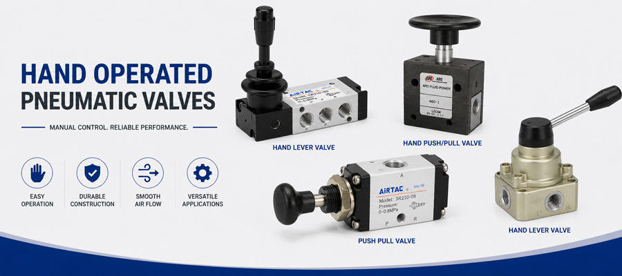 Hand operated pneumatic valves in Chennai