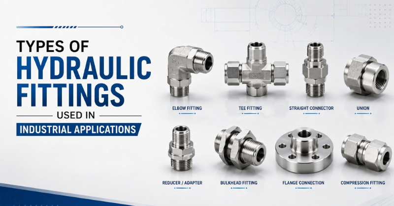 Types of Hydraulic Fittings Used in Industrial Applications